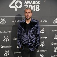 Dani Martín en la cena de nominados de Los40 Music Awards 2018