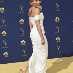 Scarlett Johansson en la alfombra roja de los Premios Emmy 2018
