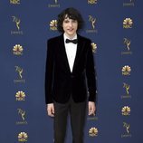 Finn Wolfhard en la alfombra roja de los Premios Emmy 2018