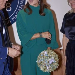 La Princesa Mary de Dinamarca presidiendo unos premios de moda en Copenhague