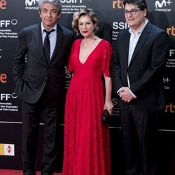 Ricardo Darín, Juan Vera y Mercedes Morán en el Festival de San Sebastián 2018