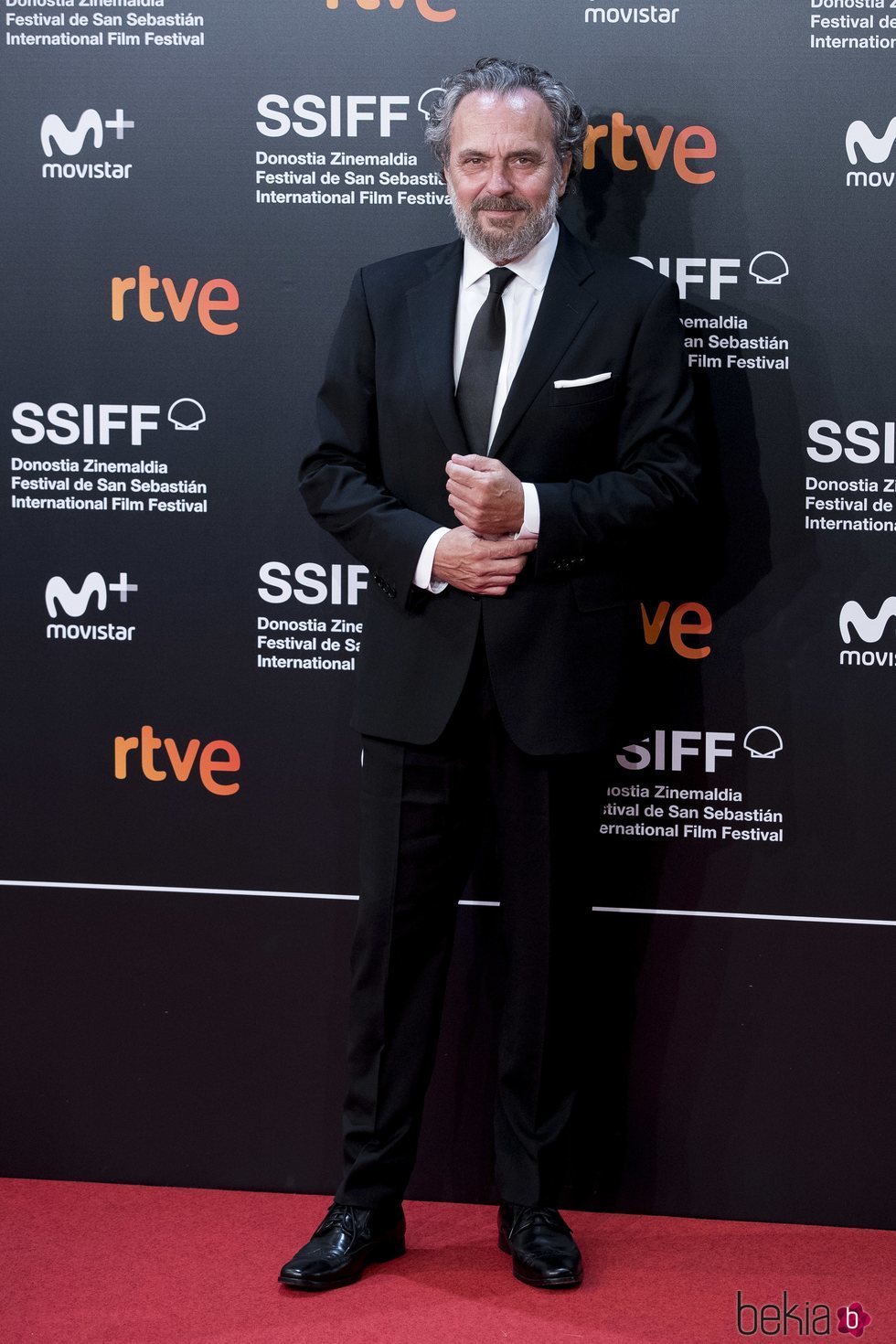 José Cornado en el Festival de Cine de San Sebastián de 2018