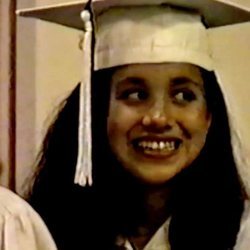 Meghan Markle en su graduación