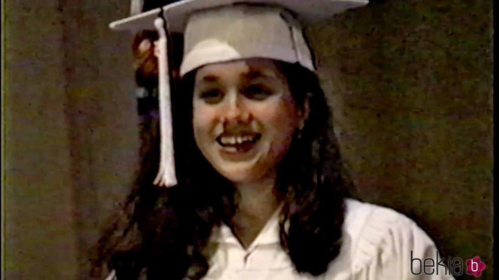 Meghan Markle el día de su graduación