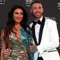 Pilar Rubio y Sergio Ramos en los premios The Best FIFA 2018