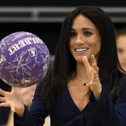 Meghan Markle, muy integrada en la entrega de los premios Coach Core