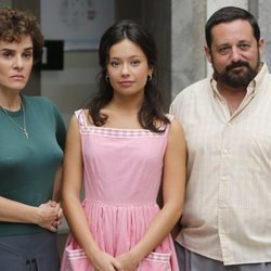 Anna Castillo durante la presentación de la 3º temporada de 'Amar es para siempre'