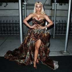 Nicki Minaj en el evento de Tommy Hilfiger en Nueva York 2018