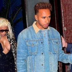Lewis Hamilton y Nicki Minaj juntos en Nueva York