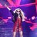 Paulina Rubio cantando en la primera gala de 'Tu cara me suena 7'