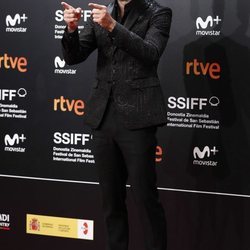 Miguel Ángel Muñoz durante el Festival de San Sebastián 2018