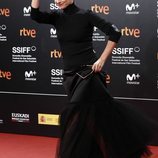 Najwa Nimri durante el Festival de San Sebastián 2018