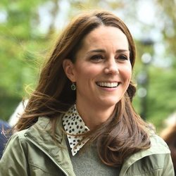 Kate Middleton, muy sonriente tras retomar su agenda