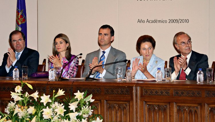 Los Príncipes de Asturias presiden el acto de 20º aniversario de la Fundación Duques de Soria