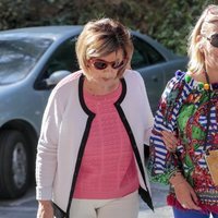 Carmen Borrego y María Teresa Campos visitando a Terelu Campos tras la doble mastectomía
