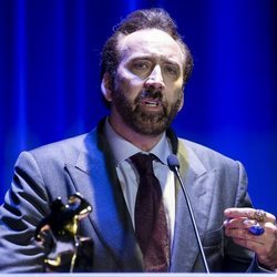 Nicolas Cage recibe un premio honorífico en el Festival de Cine Fantástico de Sitges 2018