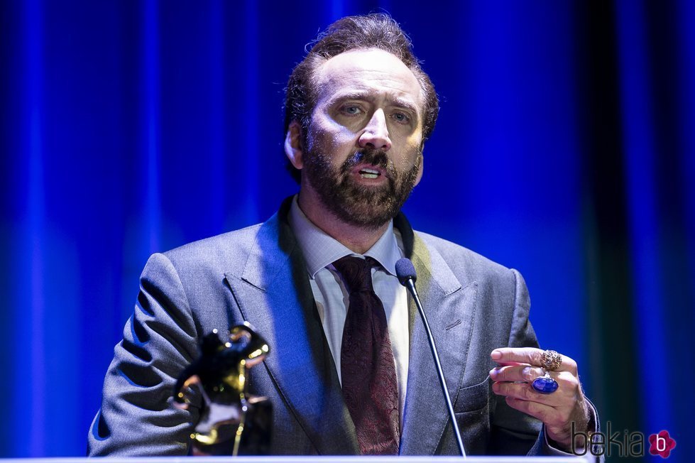 Nicolas Cage recibe un premio honorífico en el Festival de Cine Fantástico de Sitges 2018