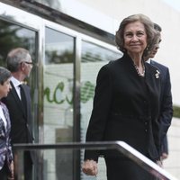 La Reina Sofía acude al entierro de Montserrat Caballé
