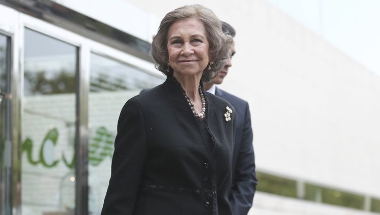 La Reina Sofía acude al entierro de Montserrat Caballé