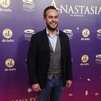 Jorge Blas en el estreno del musical 'Anastasia' en Madrid