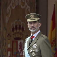 El Rey Felipe en el desfile del Día de la Hispanidad 2018