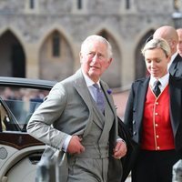 El Príncipe Carlos en la boda de Eugenia de York y Jack Brooksbank