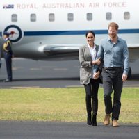 El Príncipe Harry y Meghan Markle, cogidos de la mano en Dubbo