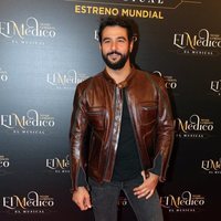Antonio Velázquez en el estreno del musical de 'El médico' en Madrid