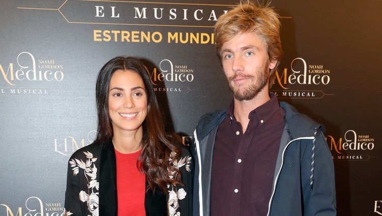 Alessandra de Osma y Christian de Hannover en el estreno del musical de 'El médico' en Madrid