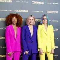 Sweet California en el photocall de los Premios Cosmopolitan 2018
