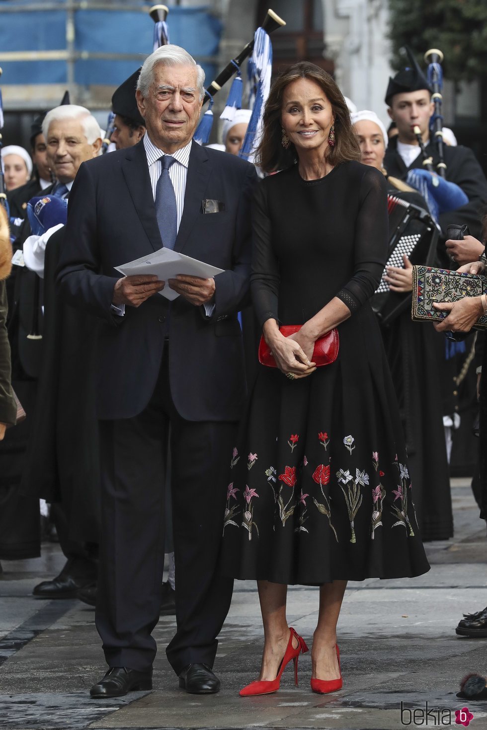 Mario Vargas Llosa e Isabel Preysler en los Premios Princesa de Asturias 2018