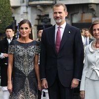 Los Reyes Felipe y Letizia y la Reina Sofía en los Premios Princesa de Asturias 2018