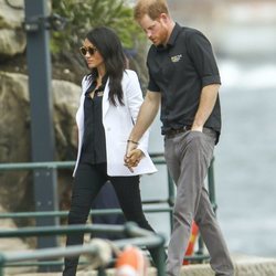 Meghan Markle y el Príncipe Harry en la inauguración de los Juegos Invictus en Australia