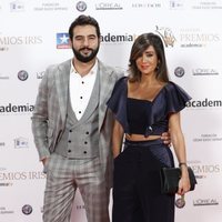 Antonio Velázquez y Marta González en los Premios Iris 2018