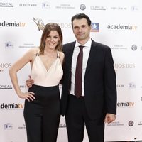 Iñaki López y Andrea Ropero en los Premios Iris 2018