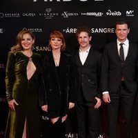 María Mollins, Najwa Nimri, Álvaro Cervantes, Julio Medem , Úrsula Corberó y Daniel Grao en la premiere de 'El árbol de Sangre'