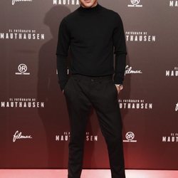 Óscar Casas en el estreno de la película 'El fotógrafo de Mauthausen'