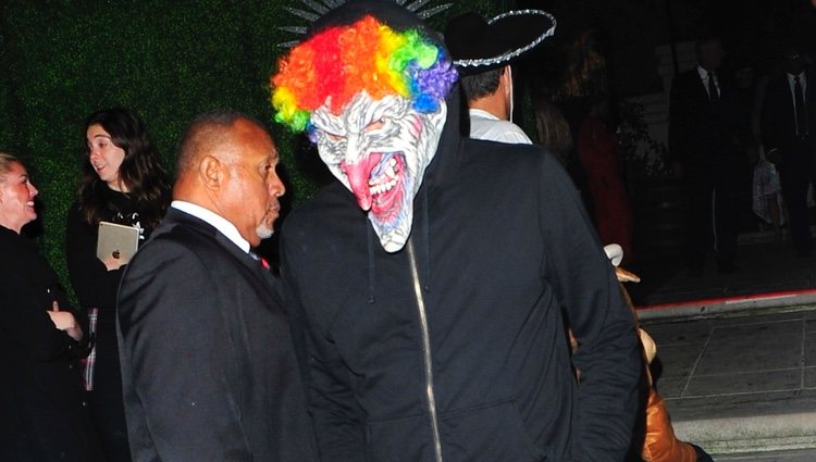 Leonardo DiCaprio durante la fiesta de Halloween en Casamigos
