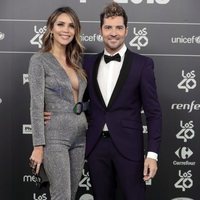 Rosanna Zanetti y David Bisbal en Los 40 Music Awards 2018