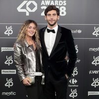 Álvaro Soler y Sofía Ellar en Los 40 Music Awards 2018