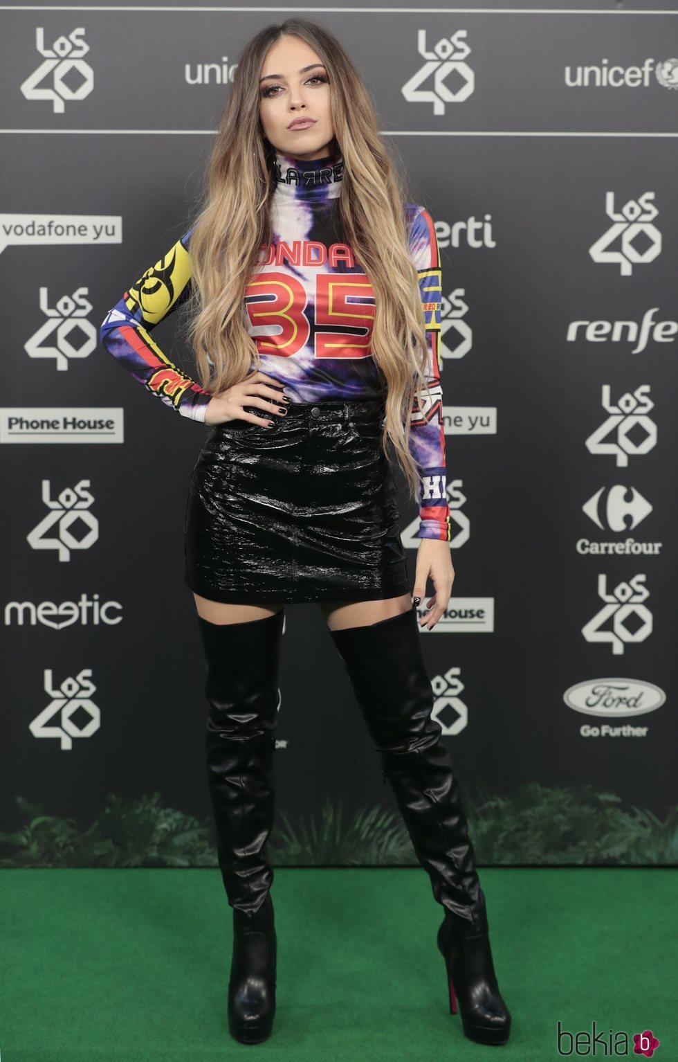 Ana Mena en Los 40 Music Awards 2018