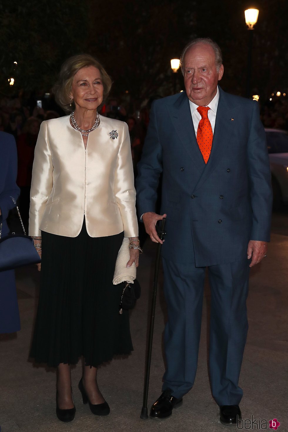 El Rey Juan Carlos y la Reina Sofía en el concierto por su 80 cumpleaños