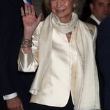La Reina Sofía en el concierto celebrado en su honor por su 80 cumpleaños