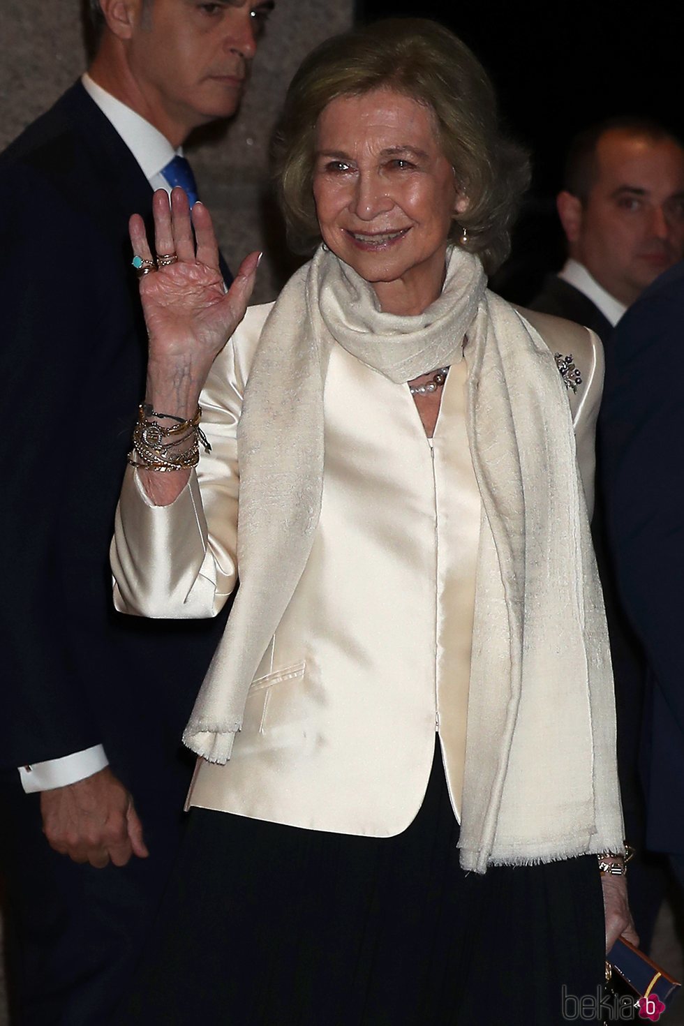 La Reina Sofía en el concierto celebrado en su honor por su 80 cumpleaños