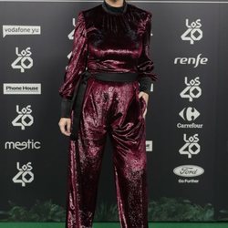 Vanesa Matín en Los 40 Music Awards 2018