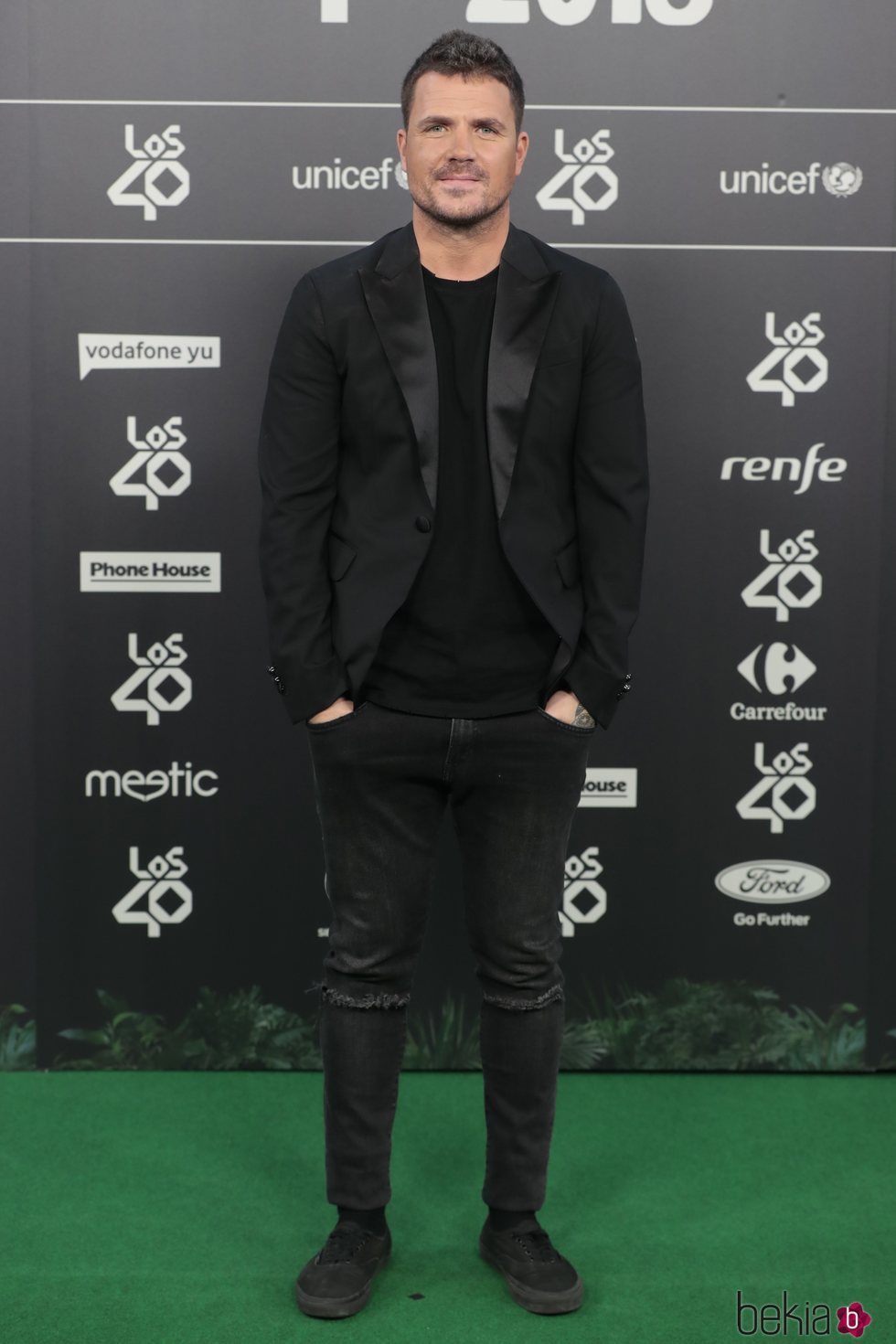 Dani Martín en Los 40 Music Awards 2018