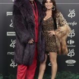 Palomo Spain y María Escoté en Los 40 Music Awards 2018