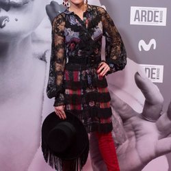 Ana Fernández en el estreno de 'Arde Madrid'