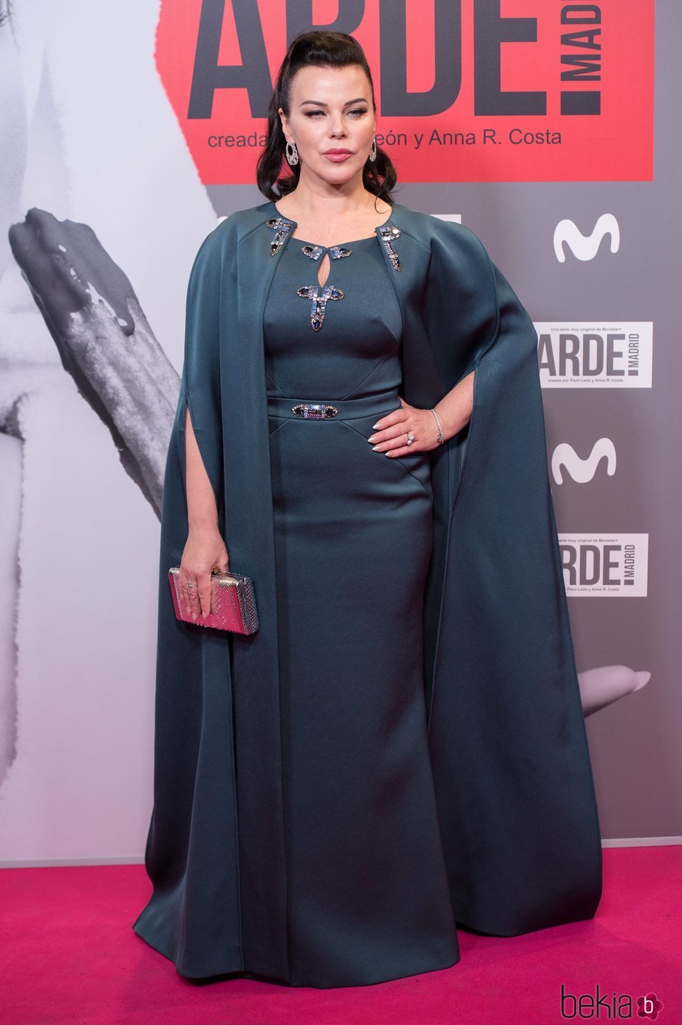 Debi Mazar en el estreno de 'Arde Madrid'