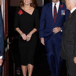 Los Duques de Cambridge llegando al Festival of Remembrance 2018